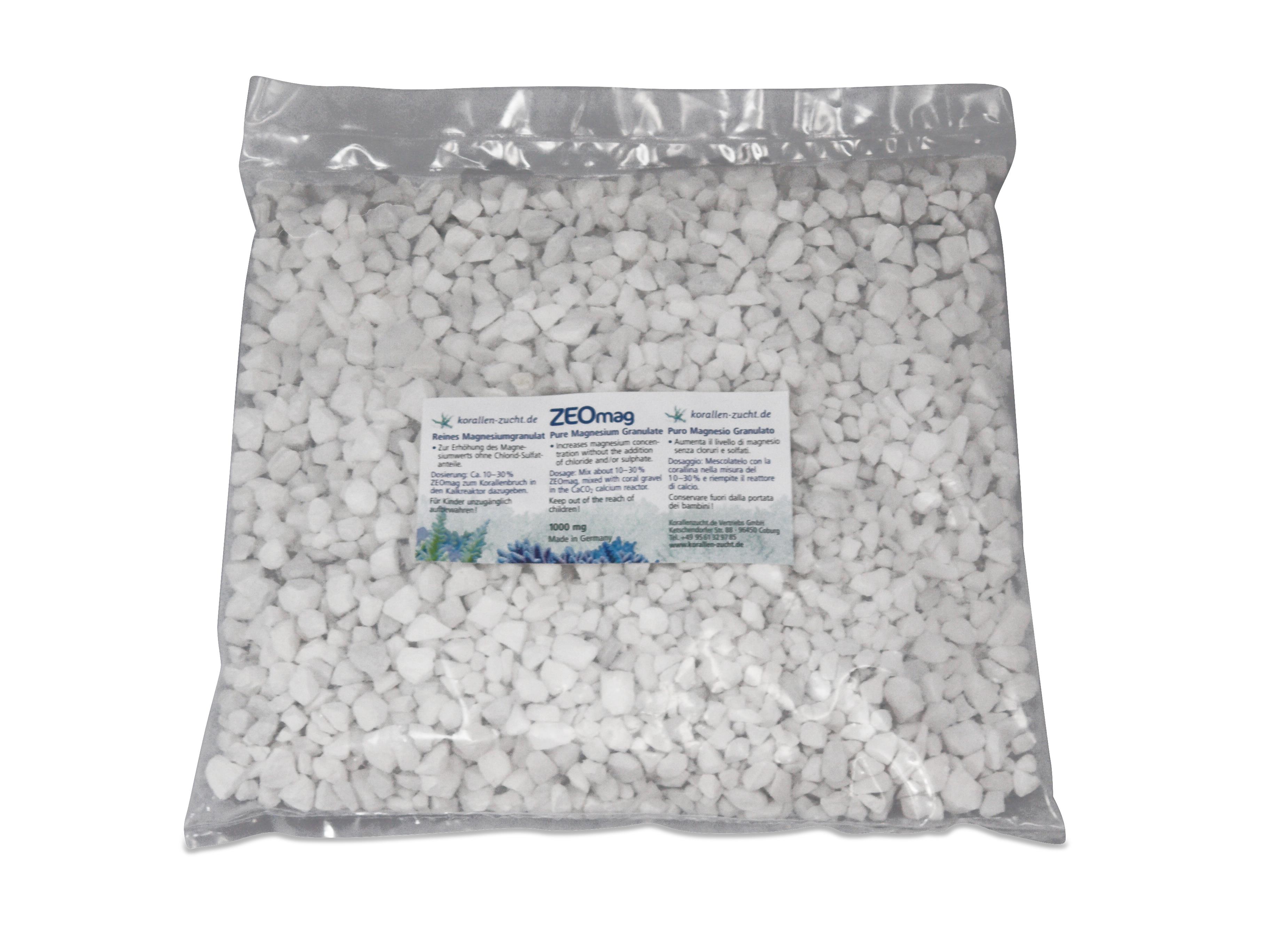 KZ ZEOmagnesiumgranulat 1kg /1050g