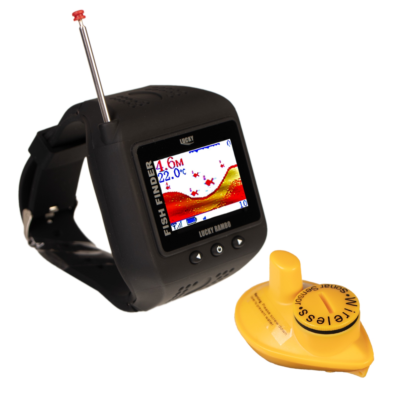 Lucky Rambo Fishing Sonar - bezdrátová rybářská sonda