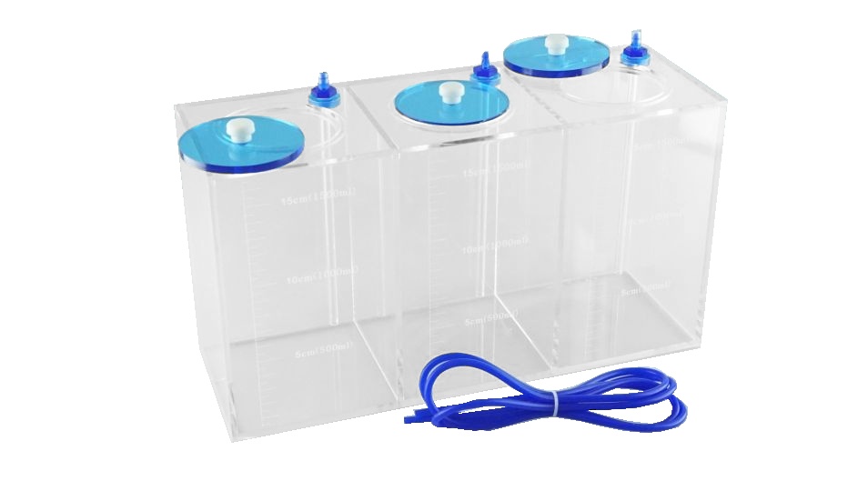 Kontejnery k dávkovacímu zařízení (3x 1,5 L)
