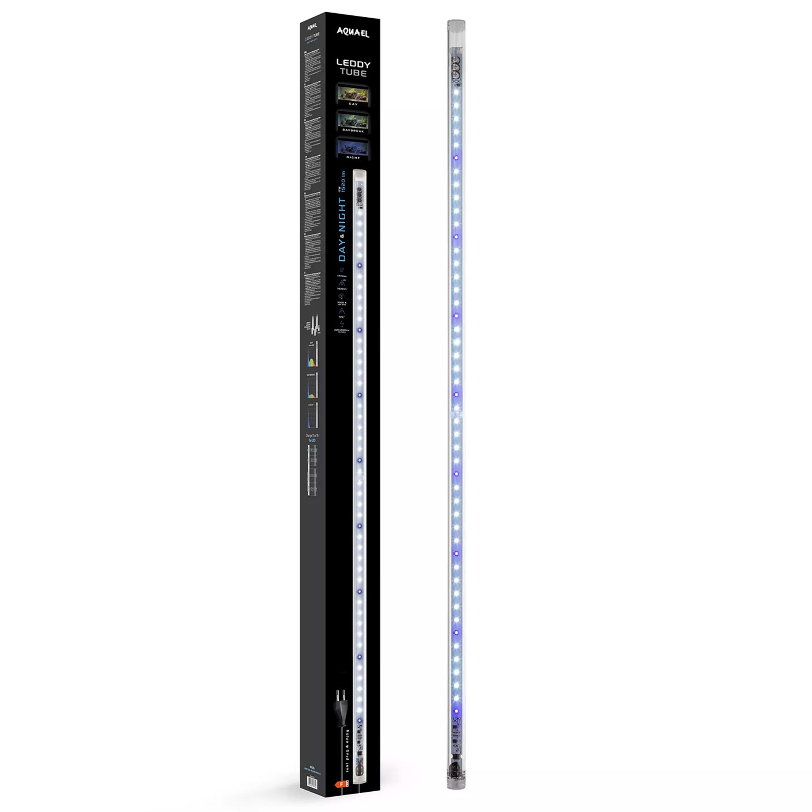 Aquael Leddy Tube 7W Sunny Day&Night 2.0