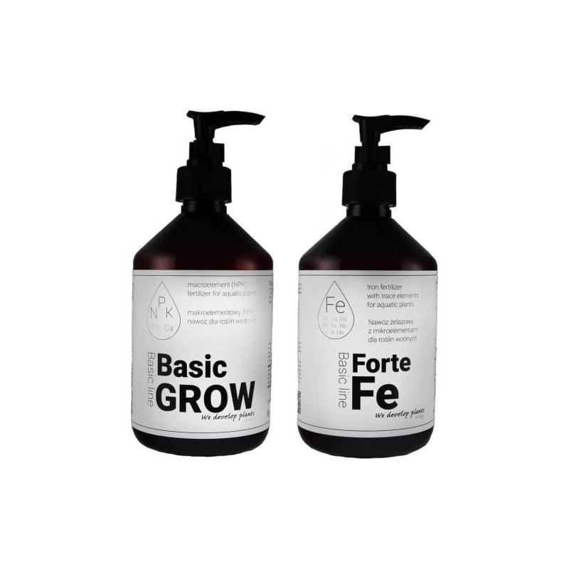 Sada QualDrop Basic Grow + Fe Forte 2x500ml