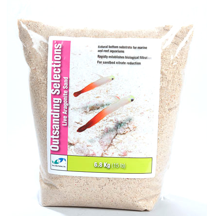 Live Aragonite - živý písek od J.Sprunga (6,8 kg)