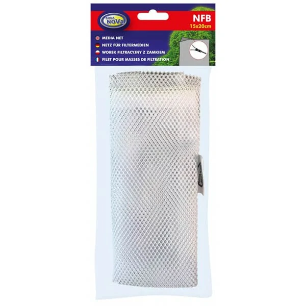 Aqua Nova filtrační síťka se zipem 15x20