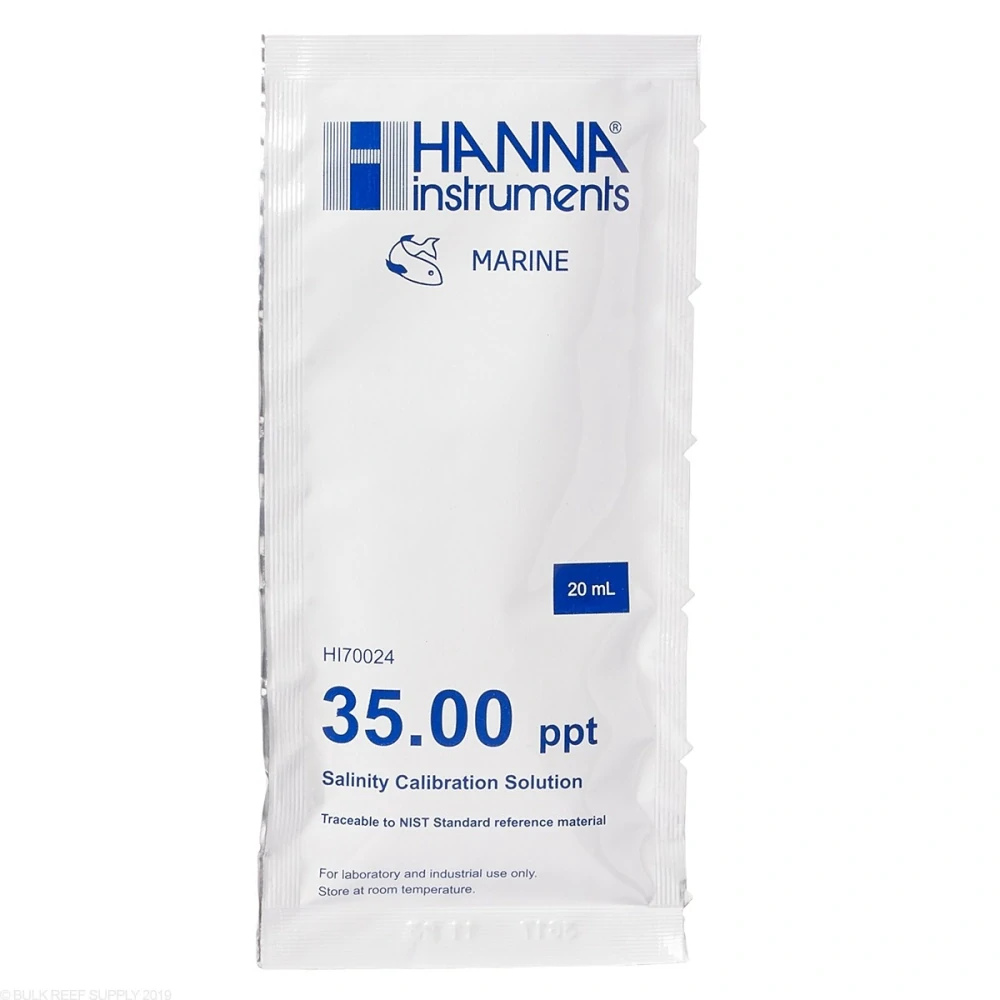 Hanna Kalibrační standard salinita 35.00ppt (1sáček x 20ml)