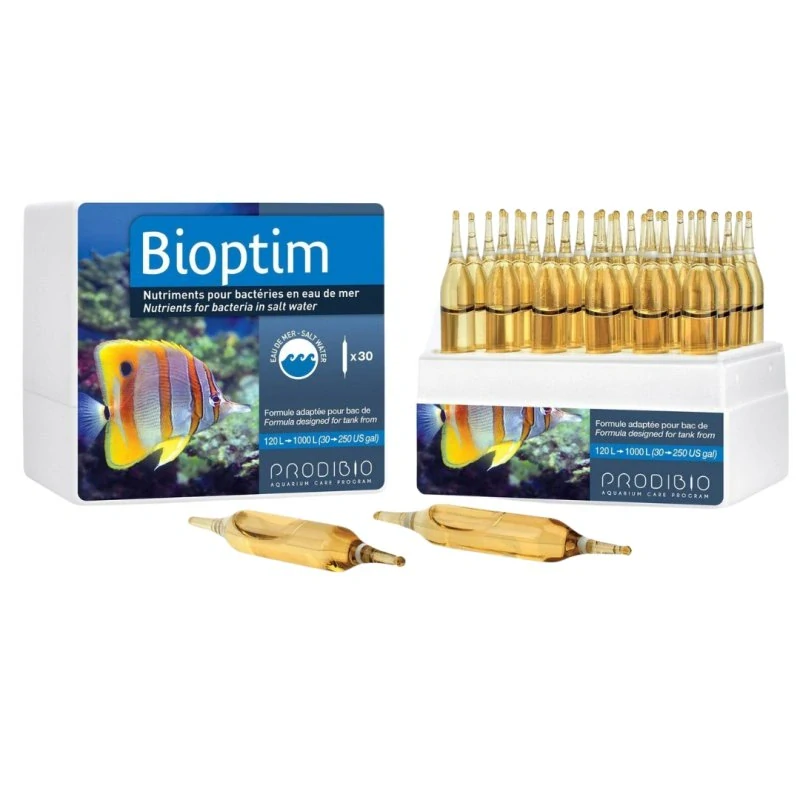 Prodibio Bioptim 30 ampulí - živina pro bakterie | Akvaristika ReefHome