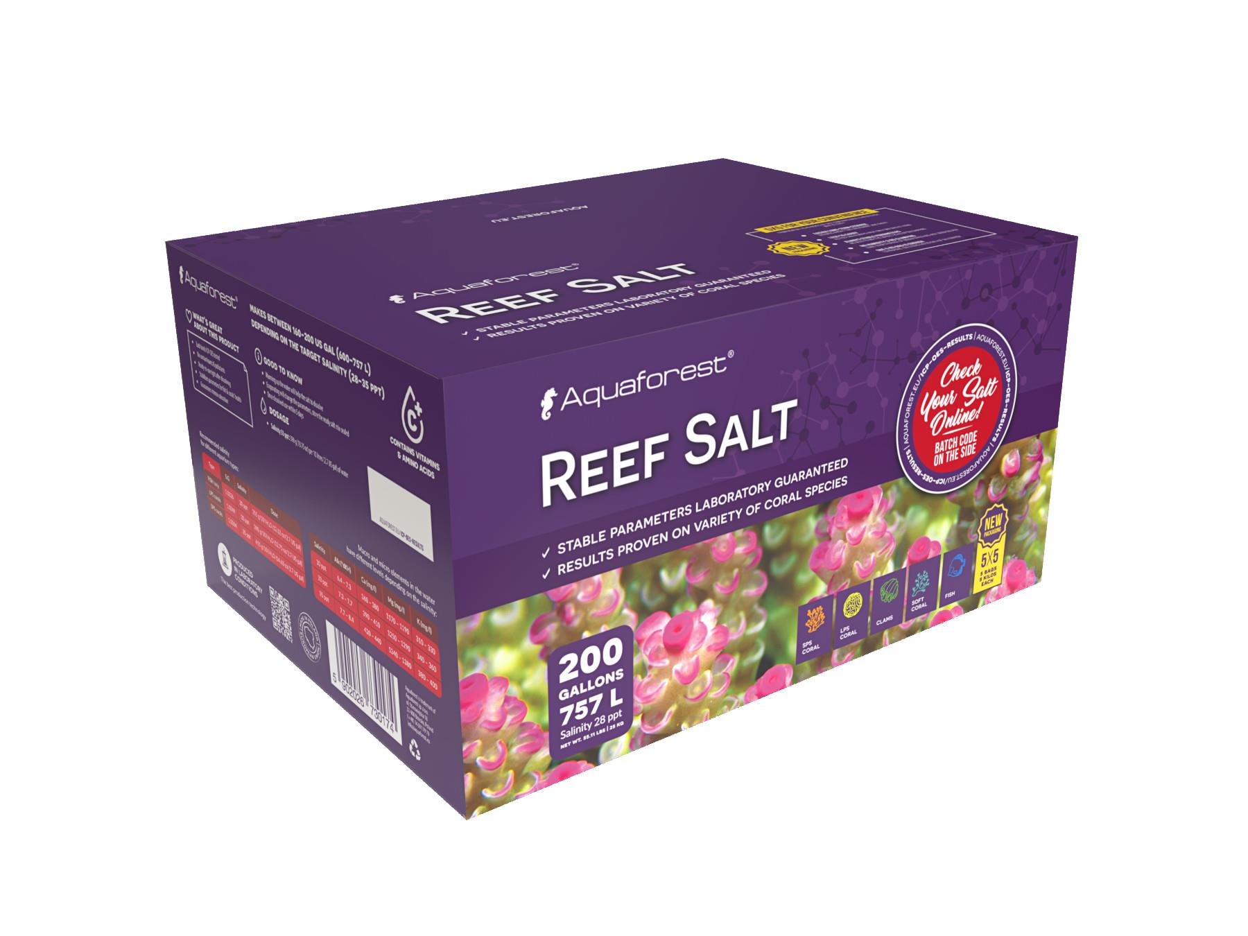 AF Reef Salt 25 kg box 5x5kg