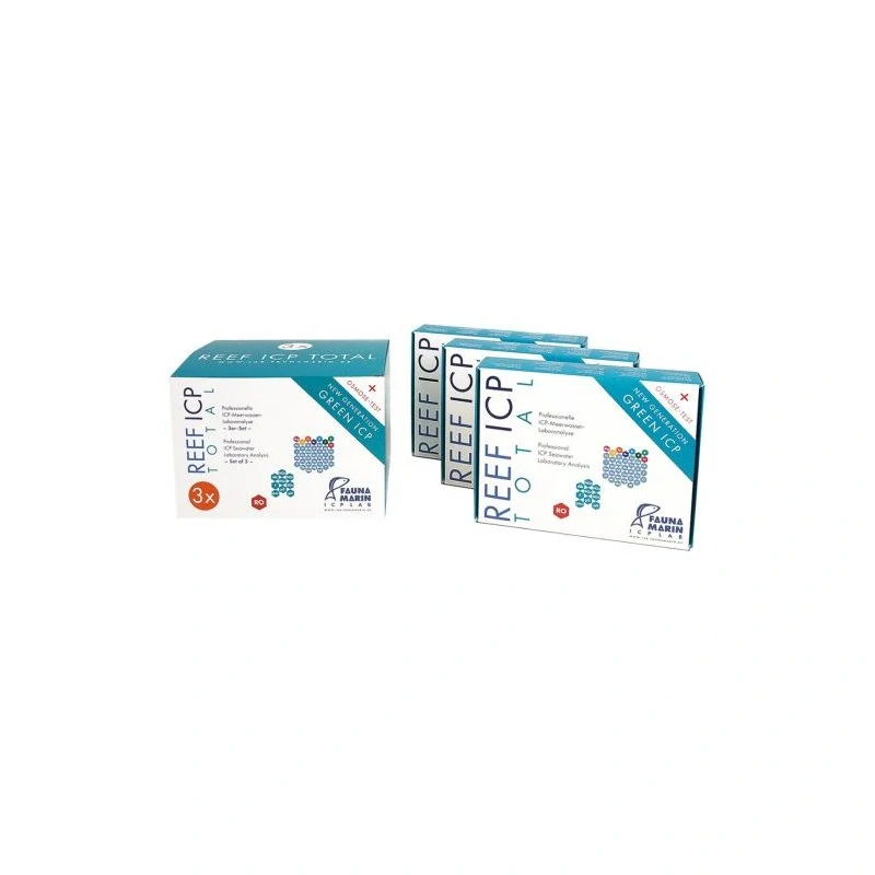 Fauna Marin Reef ICP test total kit 3-kusy