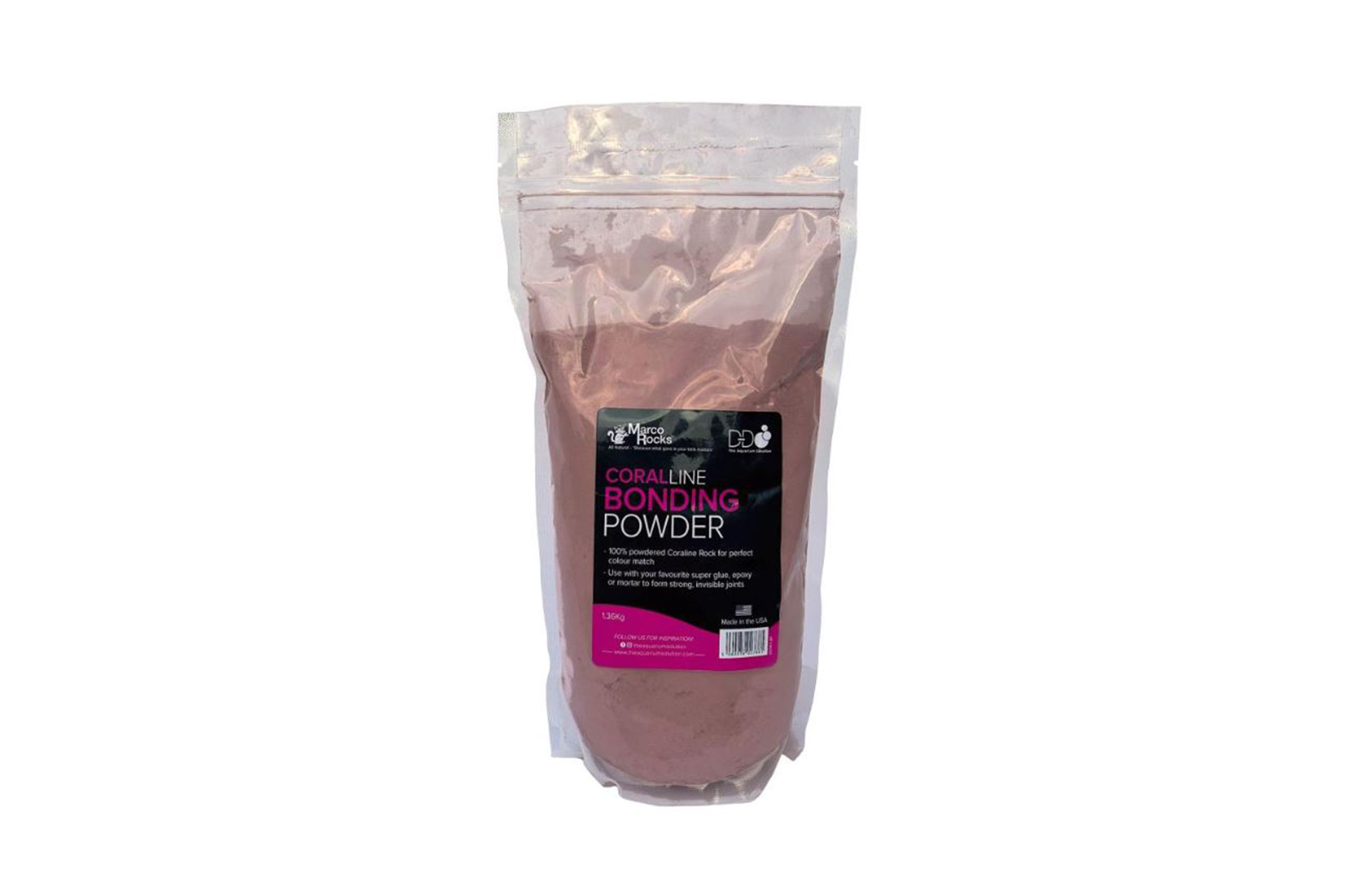 D-D MarcoRocks lepící prášek, coralline, 1360g