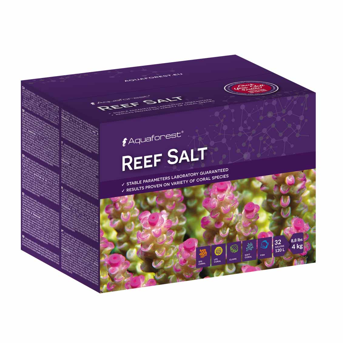 AF Reef Salt - mořská sůl pro Soft/LPS/SPS - 4kg box