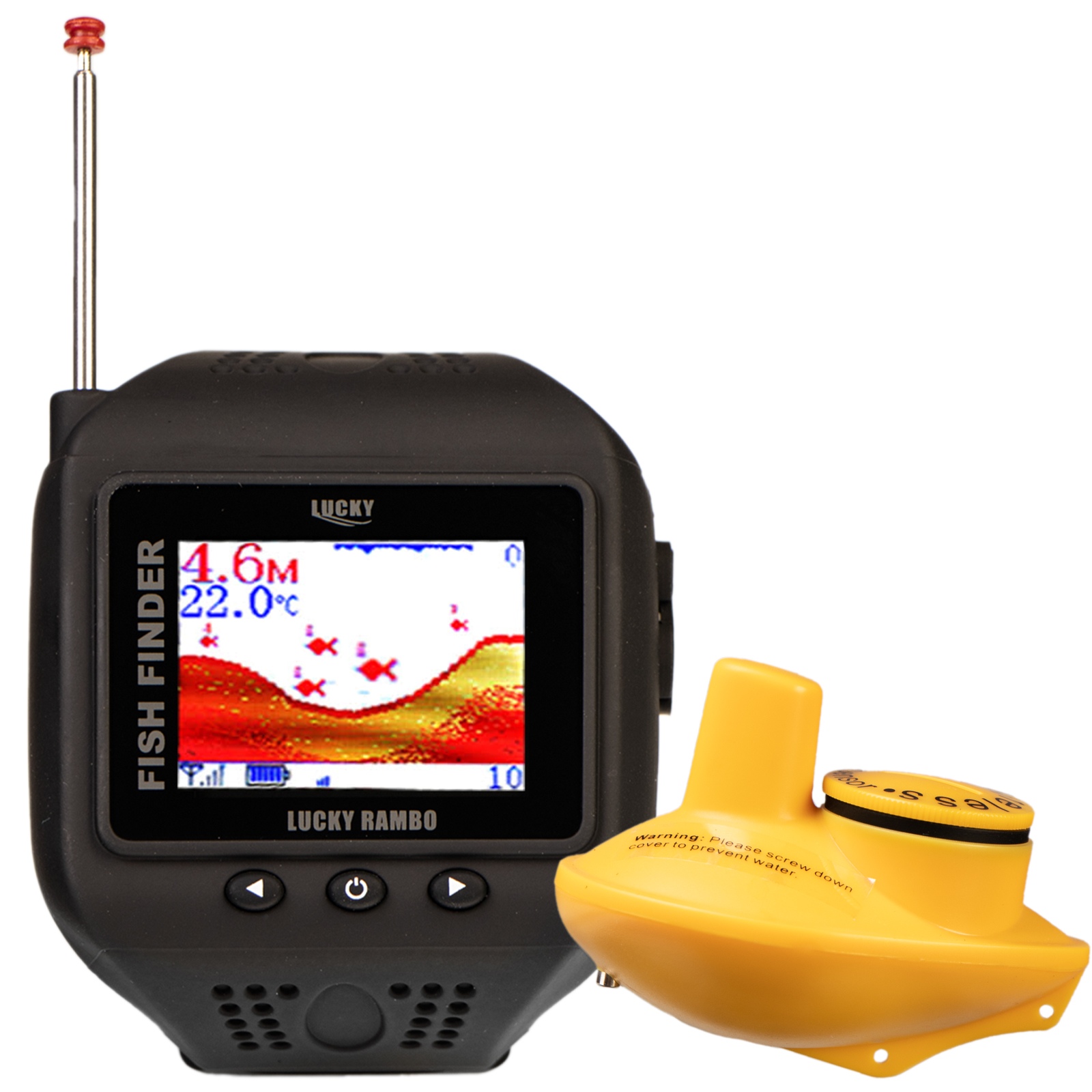 Lucky Rambo Fishing Sonar - bezdrátová rybářská sonda