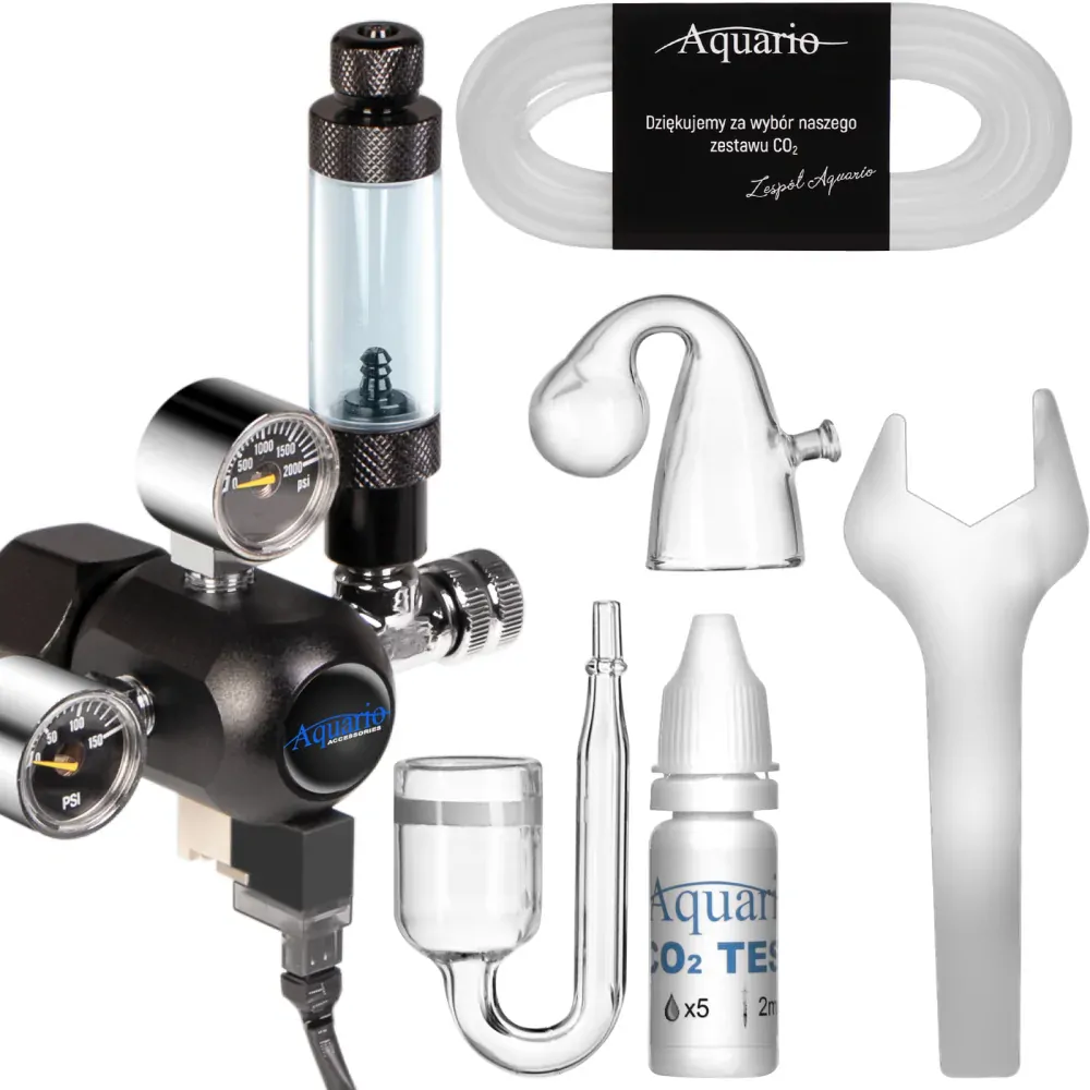 Aquario Professional 2.0 - sada CO2 s elektromagnetickým ventilem