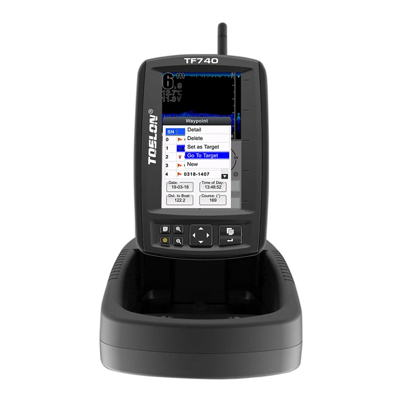 Toslon TF-740 – Barevný echolot s GPS