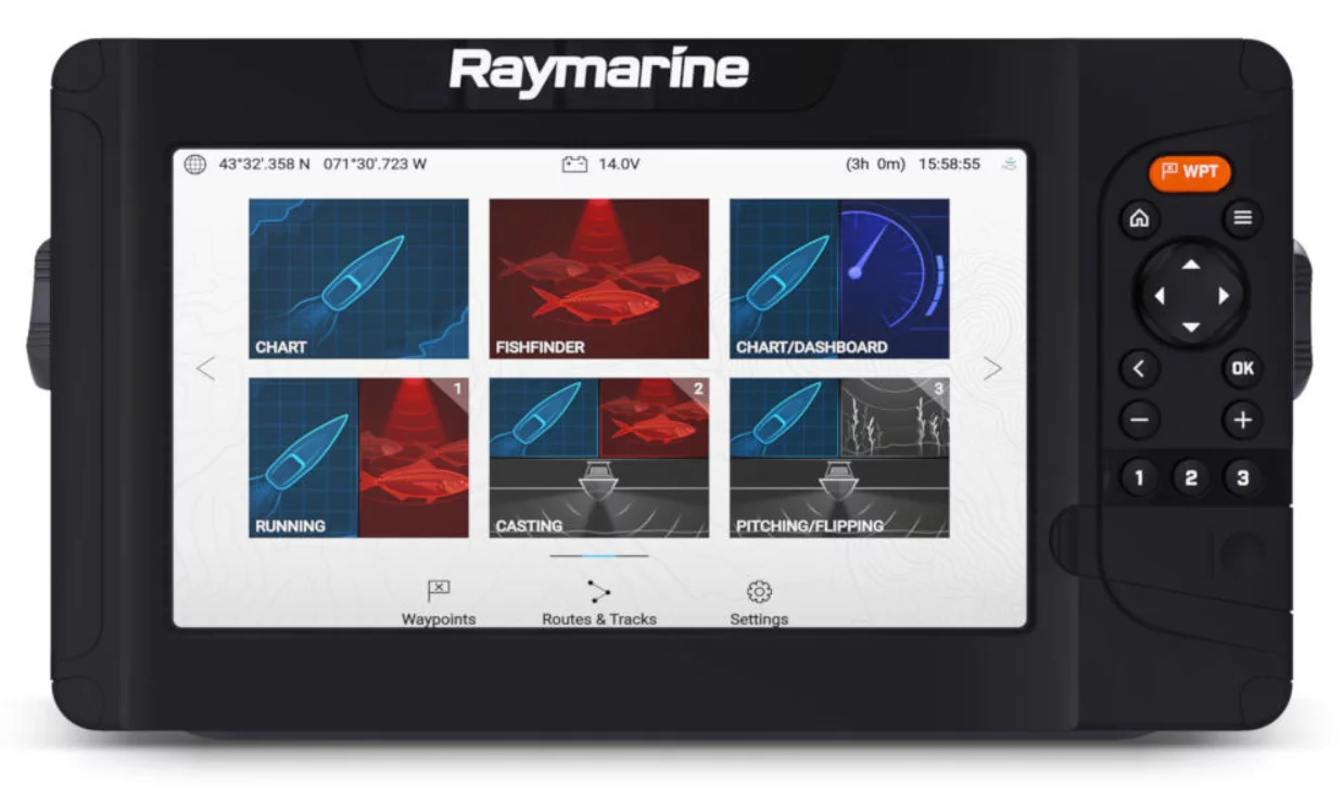 Raymarine – ECHOLOT Element sonar CHIRP 9″ HV-100+ (echolot)