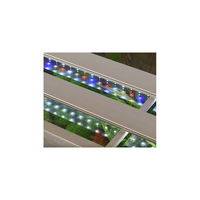 LUMAX LED light WHITE-BLUE 123cm 38W