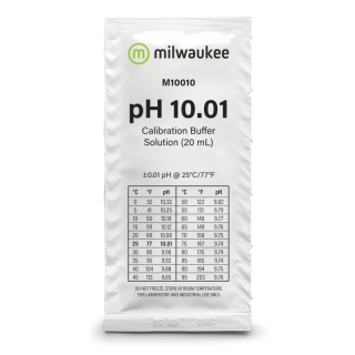 Milwaukee pH 10.01 pufr 20 ml, kalibrační roztok BOX 25 ks